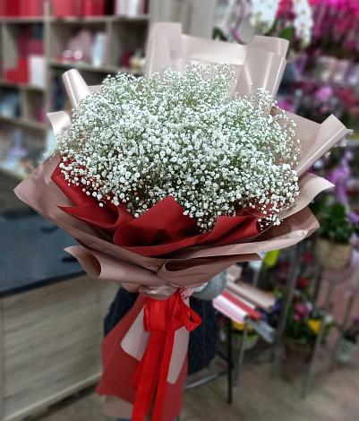 Букет цветов из: Гипсофила в Черноморском